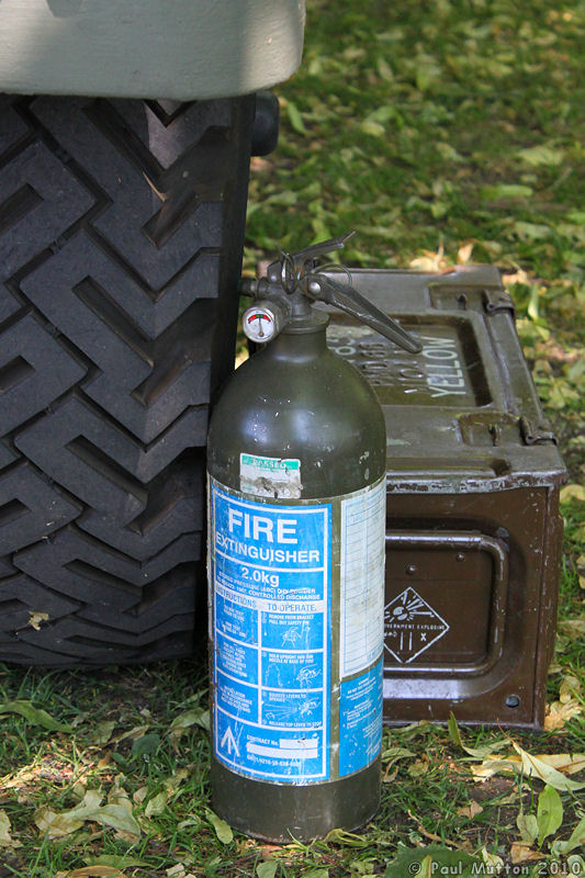Photo IMG 0524 Military Dry Powder Fire Extinguisher